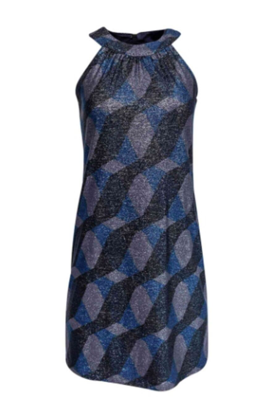 Elie Tahari Dress in Blue/Gray | Size 6